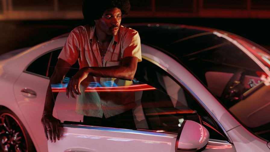 Nell'immagine, Nuovo Mercedes-Benz CLA Coupé.