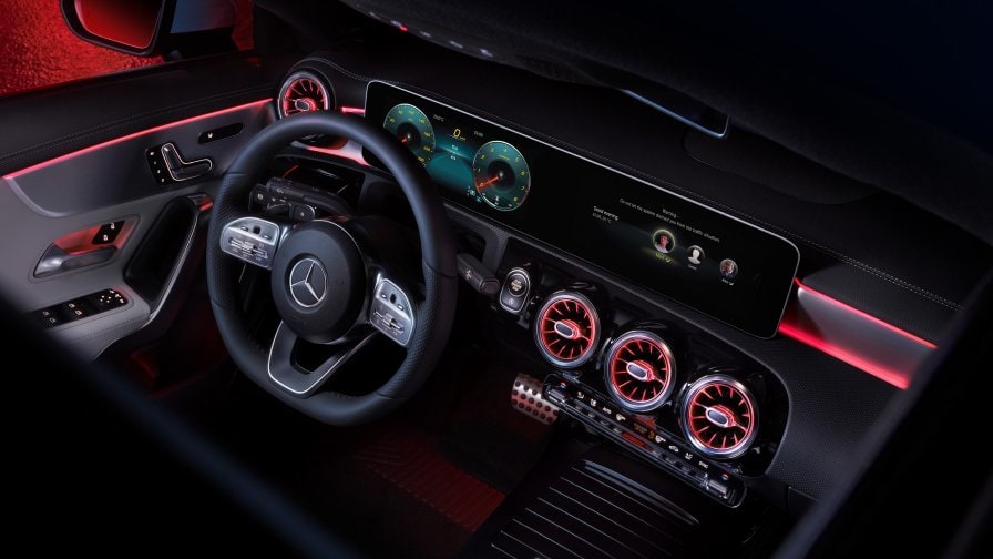 Nell'immagine, gli esterni di Nuovo Mercedes-Benz CLA Coupé.
