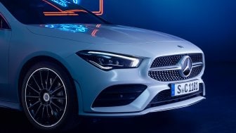 Nell'immagine, gli esterni di Nuovo Mercedes-Benz CLA Coupé.