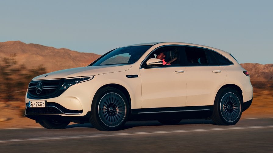 Mercedes-Benz EQC: AMG Line Nell'immagine, Mercedes-Benz EQC con AMG Line.