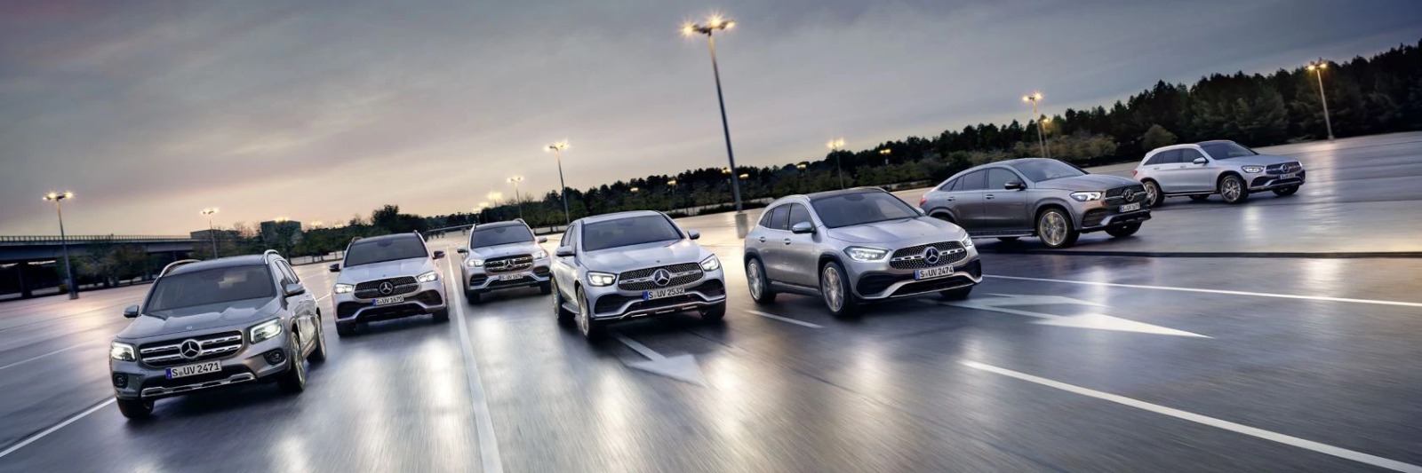 Nuova gamma SUV Mercedes-Benz. La forza dello stile.