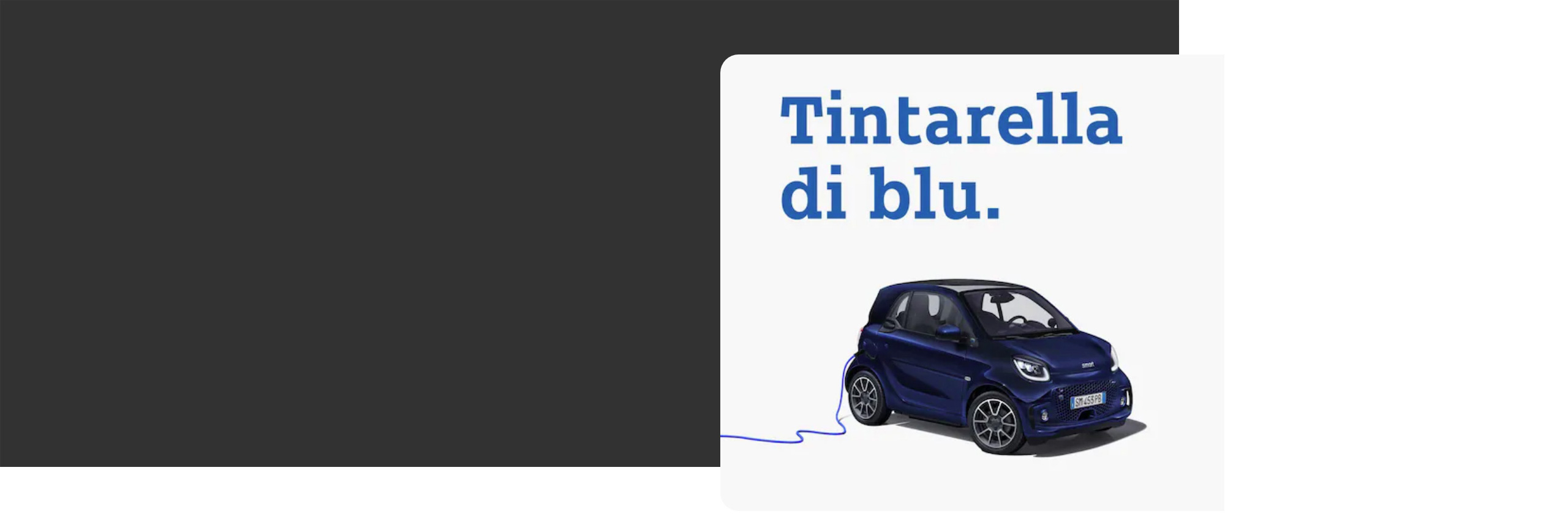 smart EQ fortwo parisblue. Tintarella di blu. Cars can be good.